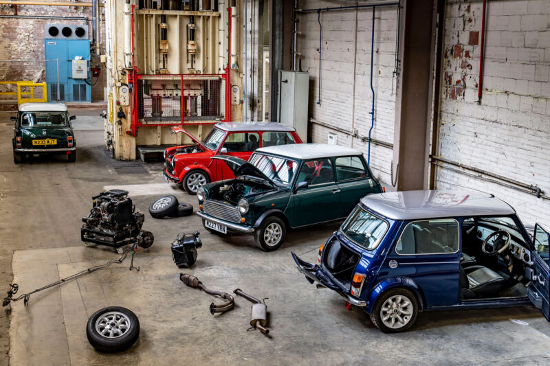 classic minis being converted to electric