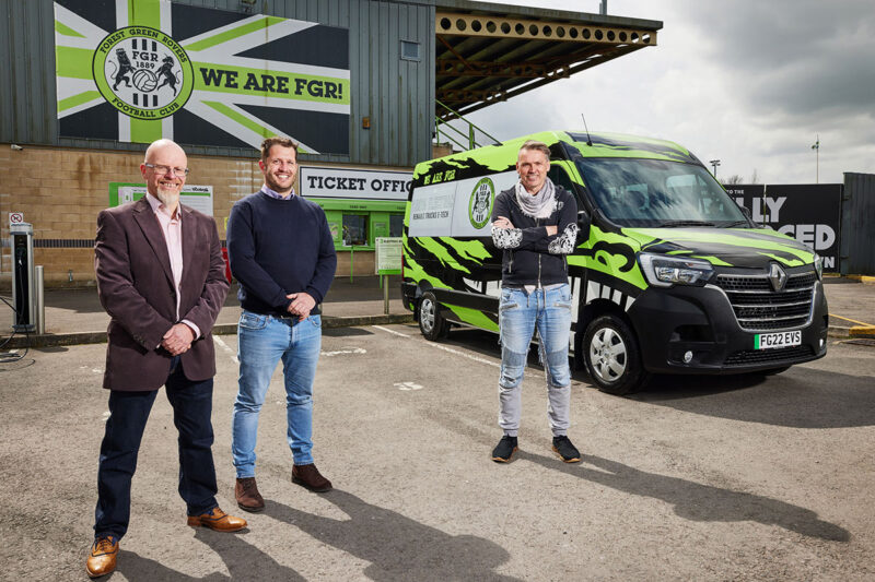 Renault electric minibus Forest Green Rovers