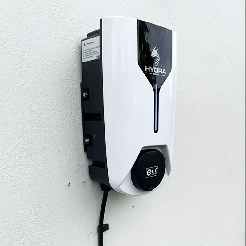 Hydra Zodiac white socket mounted neatly on a wall