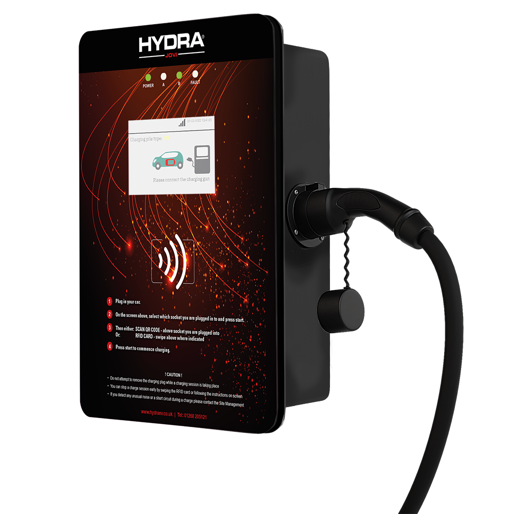 Hydra Jovi EV Charger with cable