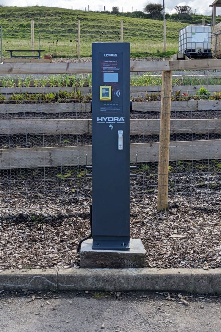 Hydra Genesis in car park with Contactless Payment Terminal