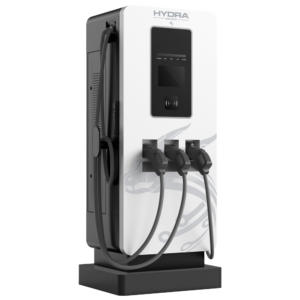 Hydra Goliath DC EV Charger Side and front
