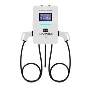 Front of Dual Hydra Dion DC EV Charger