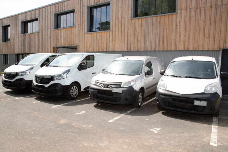 Small Fleet of Electric Vans in Need of an Electric Vehicle Charger