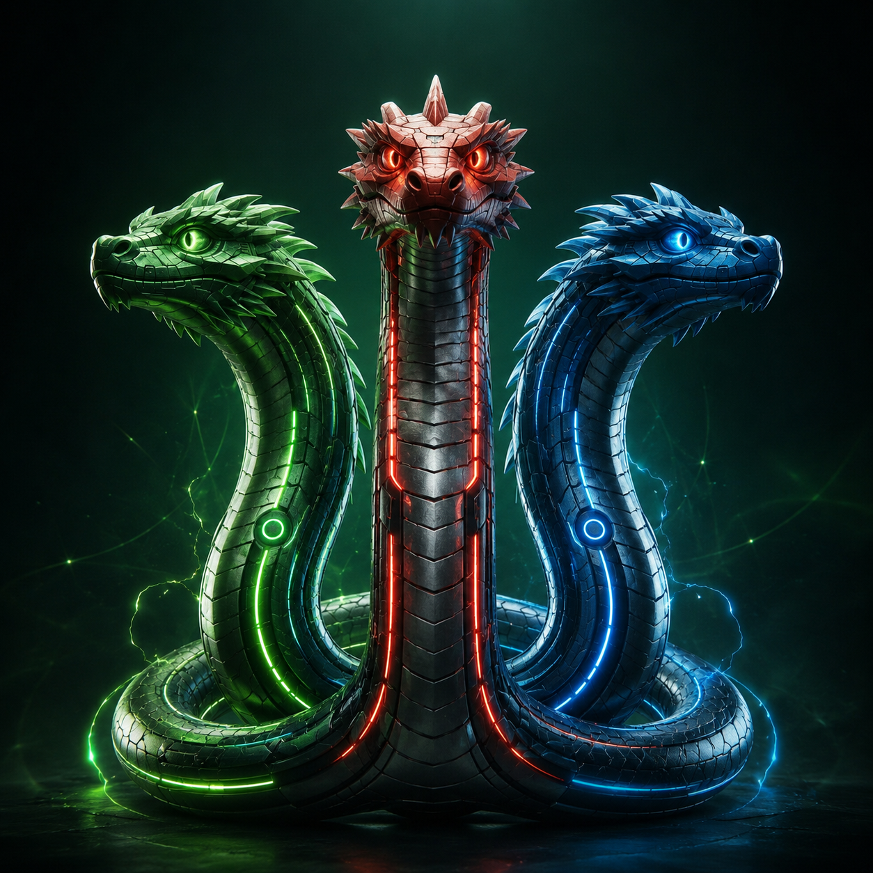 Hydrake mascots