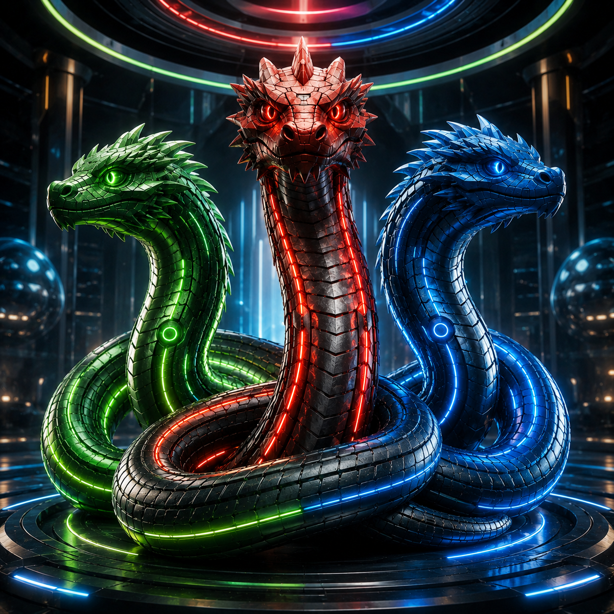 Hydrake heads