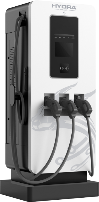 Hydra Goliath Front and Side DC EV Charger